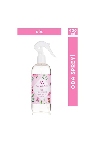 Volkan Ates Natural & Beauty Gül Kokulu Oda Spreyi Gül 400 ML