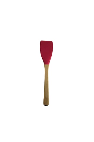 Silikon Spatula Bambu Saplı Silikon Spatula Diğer