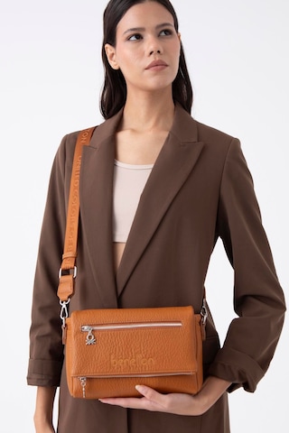 Benetton Kadın El Çantası Bnt1476 Camel Camel