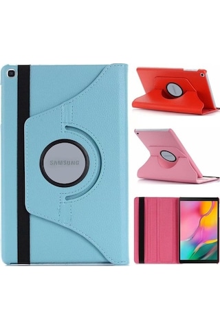 Samsung Uyumlu Galaxy T290 Tab A 8 Inç Kılıf 360 Dönen Tablet Kılıfı