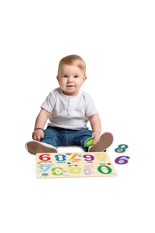 Fisher Price Tak Çıkar Puzzle Şekiller Sayılar 5 Adet