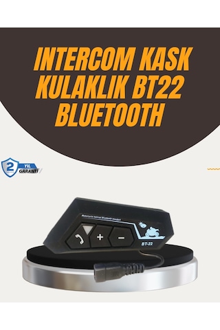 Bfs Su Geçirmez Bt22 Bluetooth Kask Kulaklığı Gps Ve Müzik Uyumlu