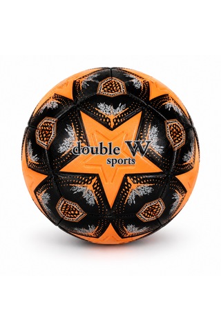 Double W Sports 5 Numara Futbol Topu Dikişli Dayanıklı Antrenman Ve Maç Topu Turuncu