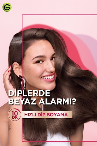 Garnier Color Shampoo Retouch Şampuan Kolaylığında Dip Boyası