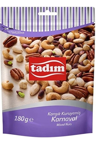 Tadım Karışık Kuruyemiş Karnaval 180 Gr 2 Li 180 G