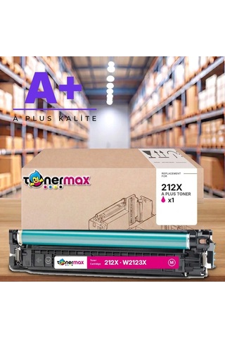 Hp 212x W2123x Kırmızı Uyumlu Toner A Plus / Color Laserjet Enterprise M554 / M555 / Mfp M578