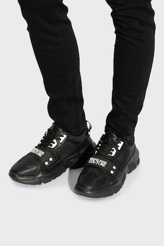 Versace Jeans Couture Erkek Ayakkabı 78ya3sc4 Zsc55 899 Siyah Siyah