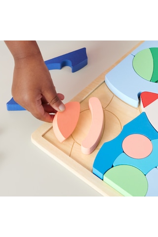 Fisher-Price Ahşap Uzay Yapboz HXY42