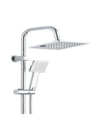 Krom Robot Duş Set Gümüş