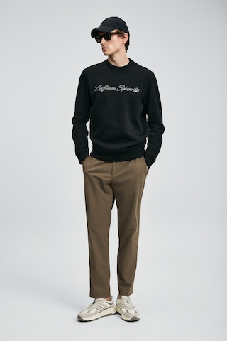 Lufian Erkek Loved Sweatshirt 112030170 Siyah Siyah