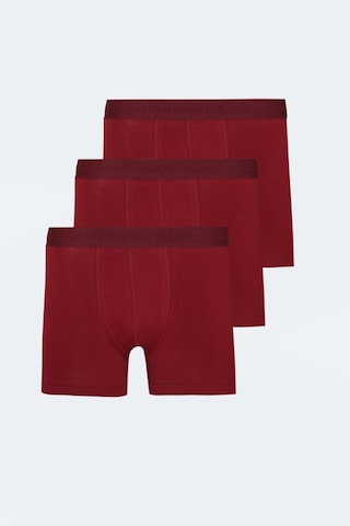 Slazenger Jama 3 Lü Set Erkek Bordo Boxer Bordo
