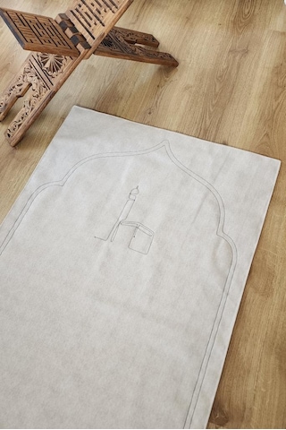 Sade Seccade Naturel Düz Keten 70x115 Ç3 Nakış