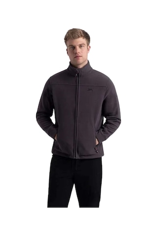 Trespass Trespass Bernal - Fleece At300 Erkek Gri Polar Cbn Gri