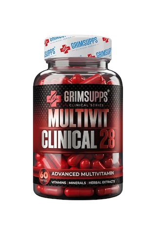 Grımsupps Multivitamin Clinical 28 60 Caps