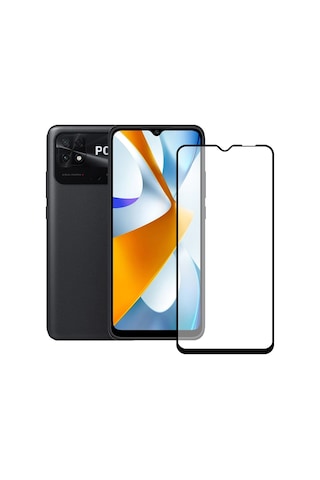 Bufalo Xiaomi Redmi 10c / Poco C40 Ekran Koruyucu Seramik Mat Nano 9d Tam Kaplama