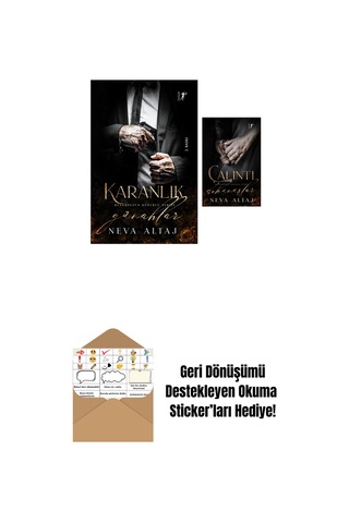 Karanlık Günahlar + Çalıntı Dokunuşlar + Okuma Sticker'ları