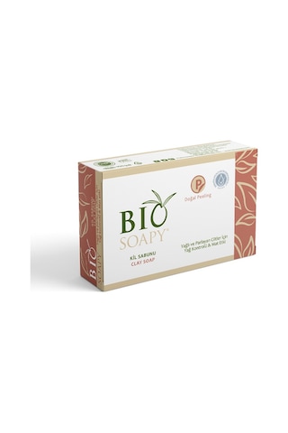 Biosoapy Peeling Doğal Kil Sabunu 3 x 100 G