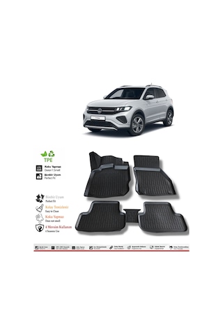 Volkswagen T-cross 2025 Model 4d Havuzlu Paspas