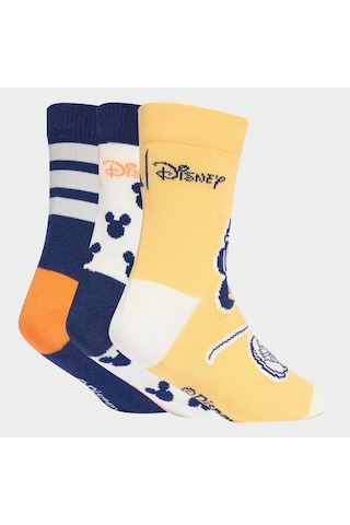 Adidas Disney Mickey Mouse Çocuk 3'lü Çorap Ka9879 Çok Renkli