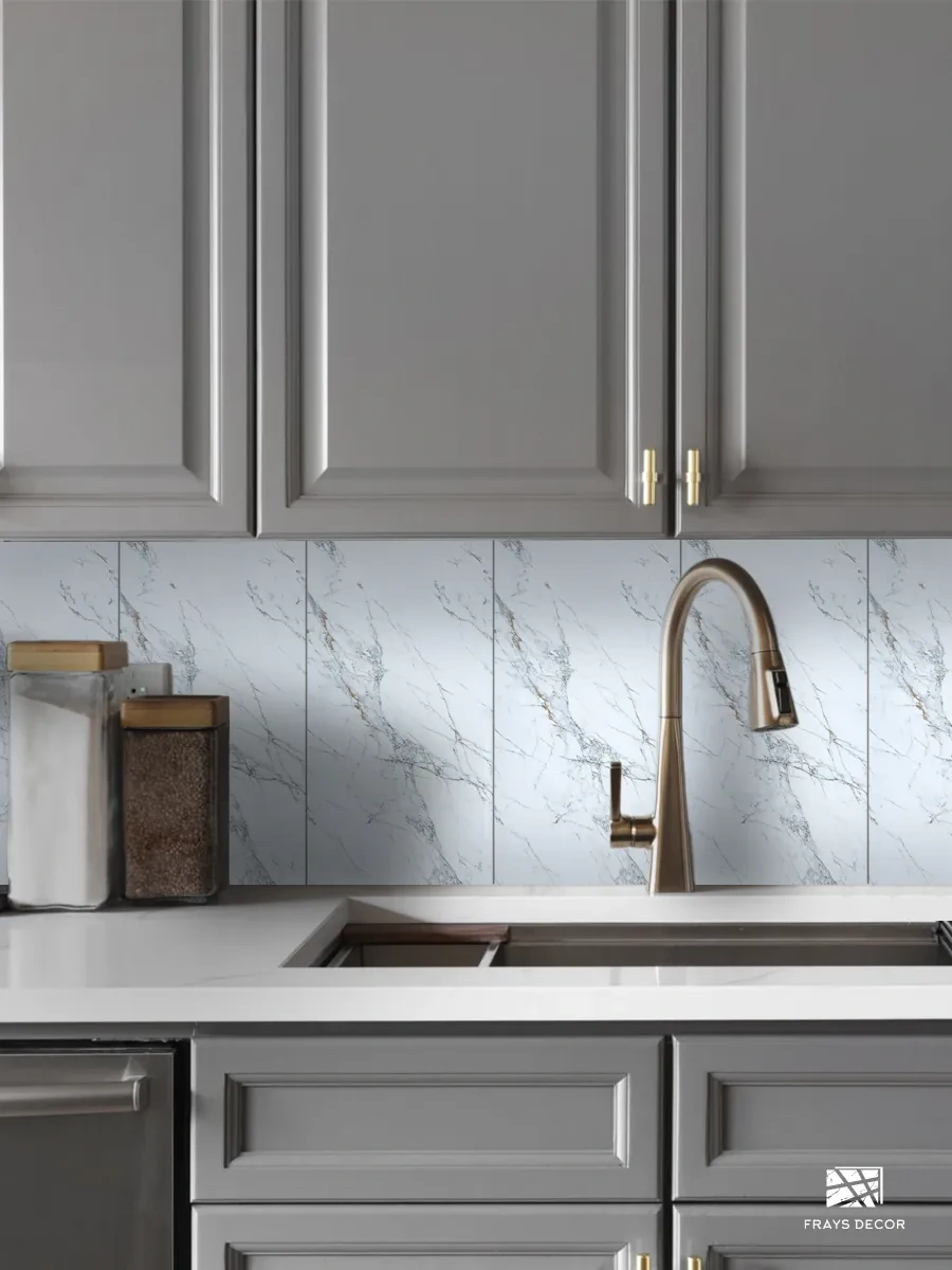 Frays Decor Banyo Veya Mutfak İçin Kendinden Yapışkanlı Duvar Panelleri 223671431