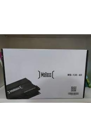 Mobass 130.4 4 Kanal Oto Anfi Bass Kontrollü