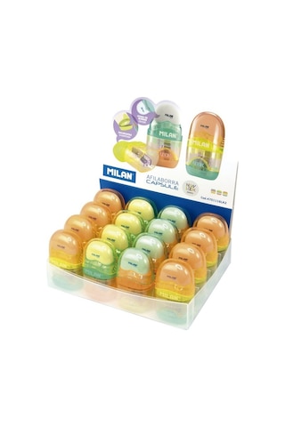 Mılan 4701116lk2 Capsule Kalemtraş/silgi New Look - 16adet