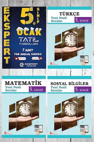 Ata 5.sınıf Yarıyıl Tatil Seti