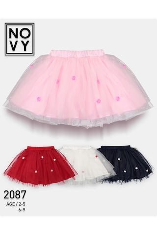 23 Nisan Bayram Doğum günü Özel Gün Kız Çocuk TÜTÜ ETEK 2-9 Yaş