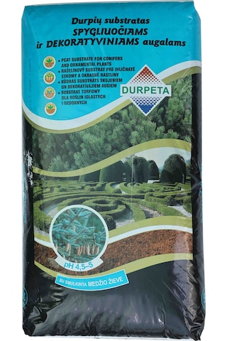 Peat Substrate For Decorative Plants - Süs Bitkileri İçin Özel Torf Dikim Karışımı - 50 Litre 50 L
