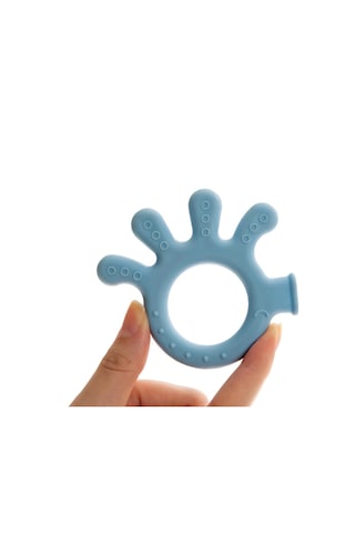 Babyjem Yumuşak Diş Kaşıyıcı Ahtapot Mavi