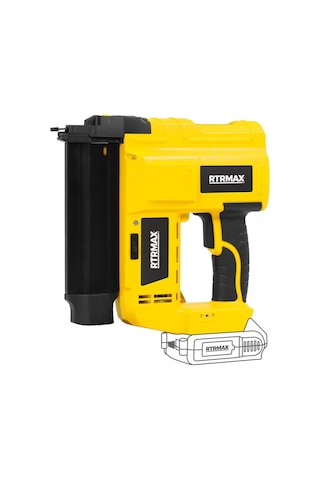 Rtrmax RTX1875b Şarjlı U Çivi / Çivi Çakma Zımbası - Akü Hariç