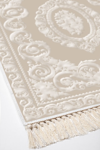 Eko Trend Djt 2 Li Yıkanabilir Kaymaz Taban Banyo Paspas Klozet Takımı 747 Klasik Bej 50 X 80 - 40 X 50