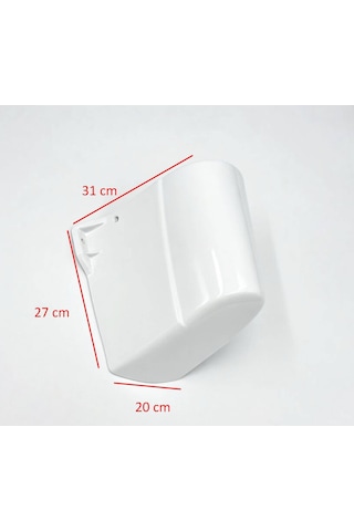 Ideal Standard - Plain Lavabo Yarım Ayak Beyaz - Z251702-