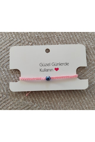 Nazara Karşı Örgülü Bileklik