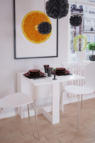 Dekorfim DF01108B Pratik Portatif Katlanır Masa Mutfak ve Yemek Masası