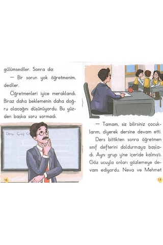 1. Sınıf Okumayı Sevdiren Renkli Resimli Hikayeler 3 - 10 Kitap