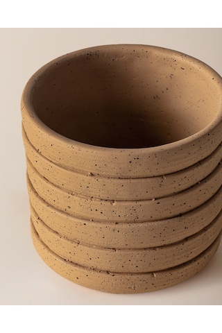 Madame Coco Ella Saksı - Somon - 14 Cm 8684427125267 Diğer