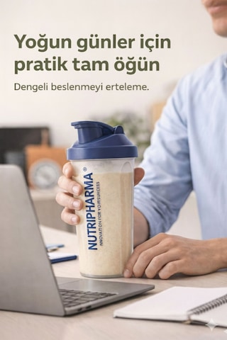 Nutripharma Quick Slim Whey Proteinli Öğün Tozu - Hindistan Cevizi Aromalı 30 Saşe + Shaker Hindistan Cevizi