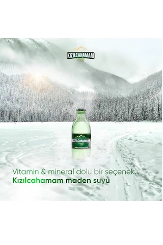 Kızılcahamam Çamlık Doğal Maden Suyu Sade 200 Ml X 6 Adet