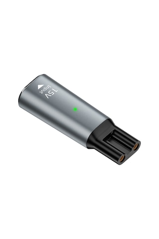 Sones Philips İçin Tıraş Makinesi / Saç Kesme Makinesi Şarj Adaptörü Arayüz: Type-c - 15v Oval Siyah