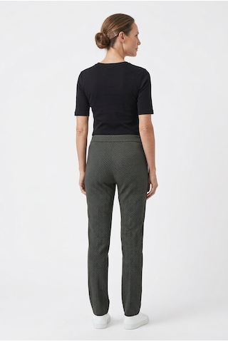 Neden Tekstil Kadın Desenli Relaxed Pantolon - Haki