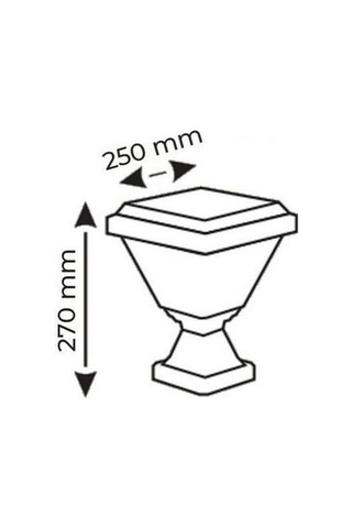 Helıos 100w 3renk Beyaz+4000k+günışığı Led Solar Aplik Hs-4023