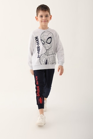 Spiderman Kar Melanj Erkek Çocuk Eşofman Takımı 5274-41275