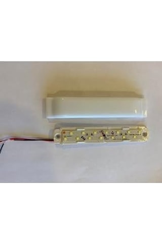50&apos Li Paket 24v Dekoratif Tente Led Aydınlatma Armatür - Düz Taban - 15cm-gün Işıgı 3000k Açık Lacivert