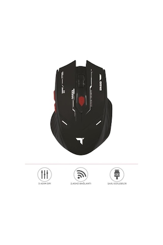 Tm-20 Çift Modlu Kablosuz Oyuncu Mouse Fare -