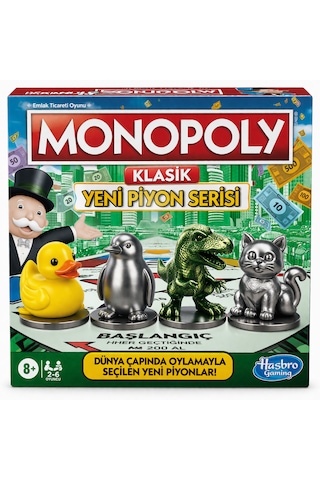 Monopoly Yeni Piyon Serisi Classic C1009