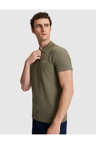 Pierre Cardin Erkek Haki Tişört 50327860-vr027