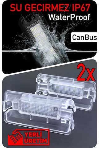 Seat Altea 5p Xl 2004-2016 Canbus Led Plaka Aydınlatma Ledi Lambası
