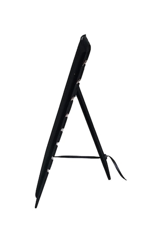 Ayaklı Siyah Süet Kare Kolye&zincir Standı 8 Li Çok Renkli