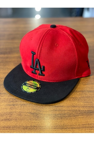 La Lakers Unisex Kırmızı Hip Hop Snapback Rapper Basket Cap Şapka